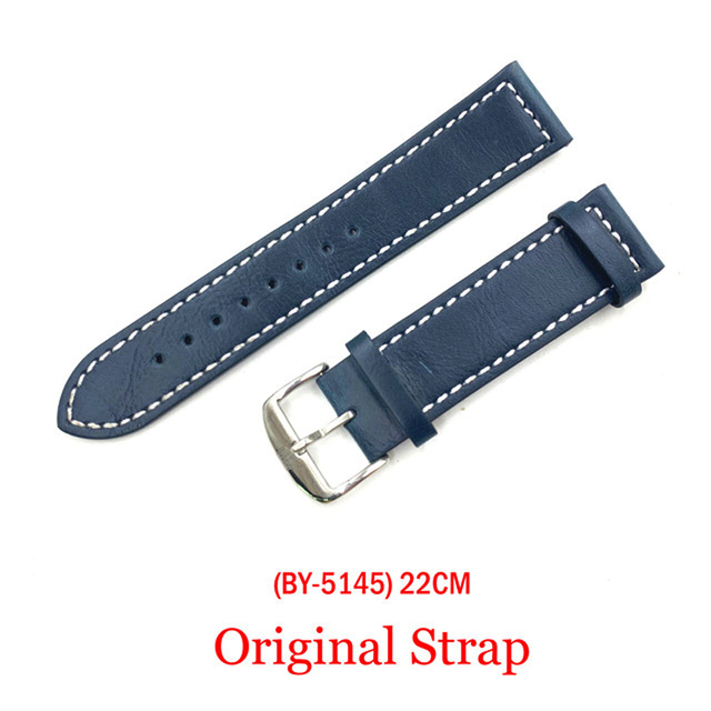 BENYAR Watch Men's Leather Strap Silicone Men's 22mm Watch Band