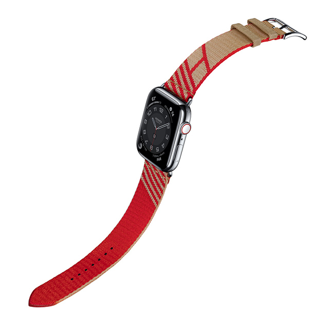 Nylon Strap for Apple Watch Band 44mm 45mm iWatch 38mm 42mm 44mm Jump One Round Bracelet for Apple Watch 7 6 5 4 3 SE