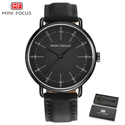 Men's Quartz Watches 2020 Waterproof Luxury Brand Men's Watch Classic Dress Fashion Casual Small Focus Genuine Leather Strap