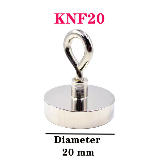 KNF Strong Magnet Search Round With Ring Fishing Game Magnetic Material Can Be Used For Outdoor Recreation Super Strong Magnet