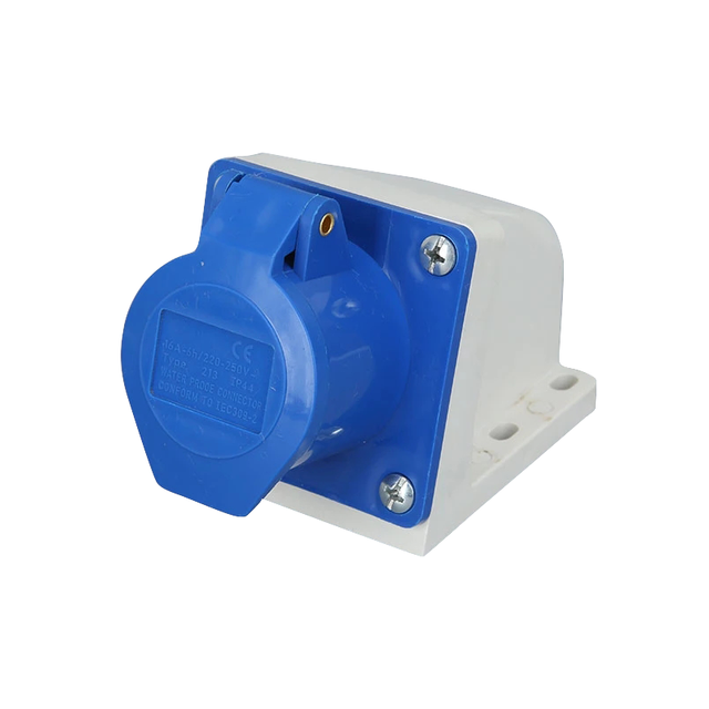 16A 3Pin IP44 2P+E Industrial Male Female Socket/Plug 220-240V Power Supply Dustproof and Waterproof Connector