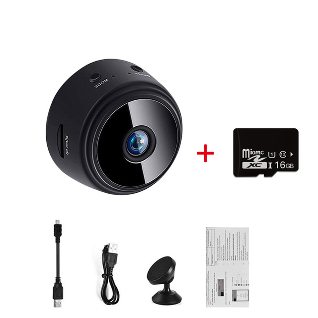 A9 Mini IP WiFi Wireless Camera Home Baby Monitor 1080P HD Night Version Micro Voice Recorder Security Monitor Camera