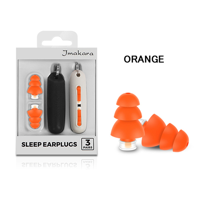 Earplugs Tapones Oido Ruido Earplugs Para Dormer Plug Oordoppen Silicone Oordopjes Slabin Anti-noise Sleep Reduction Earplug