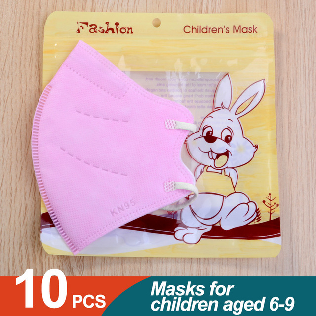 قناع FFP2 للأطفال بعمر 6-9 أعوام ffp2 mascarillas niños KN95 masque enfant قناع وجه للأطفال mascarilla fpp2 homology ada ffp2fan fp3