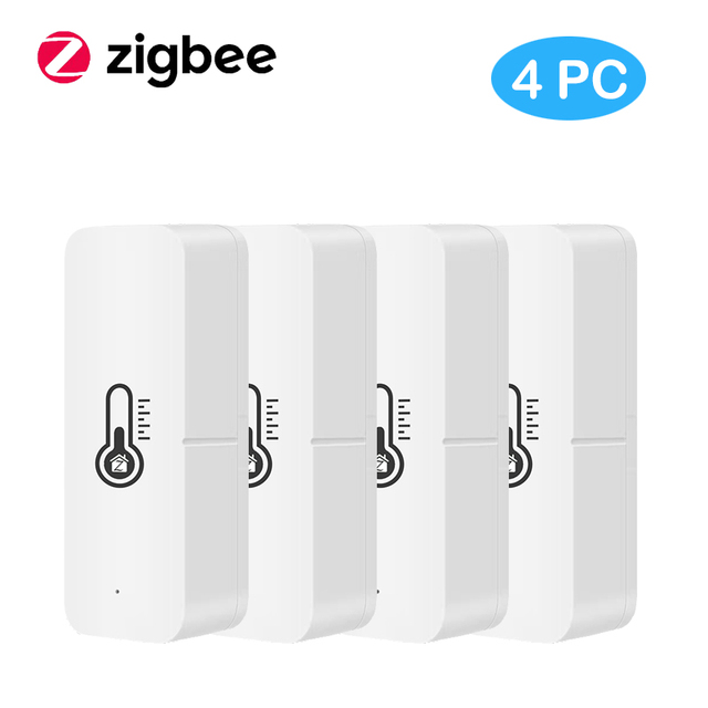 Tuya Smart WiFi ZigBee Temperature Humidity Sensor Indoor Humidity Monitor for Home Alexa Google