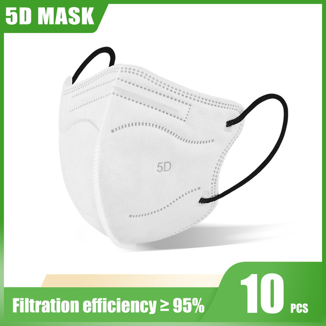 Elough 5D FFP2 Mascarillas KN95 Certified Adult Colorful ffp2fan Kn95 Face Mask FPP2 Approved Mascarillas Fpp2 Mask