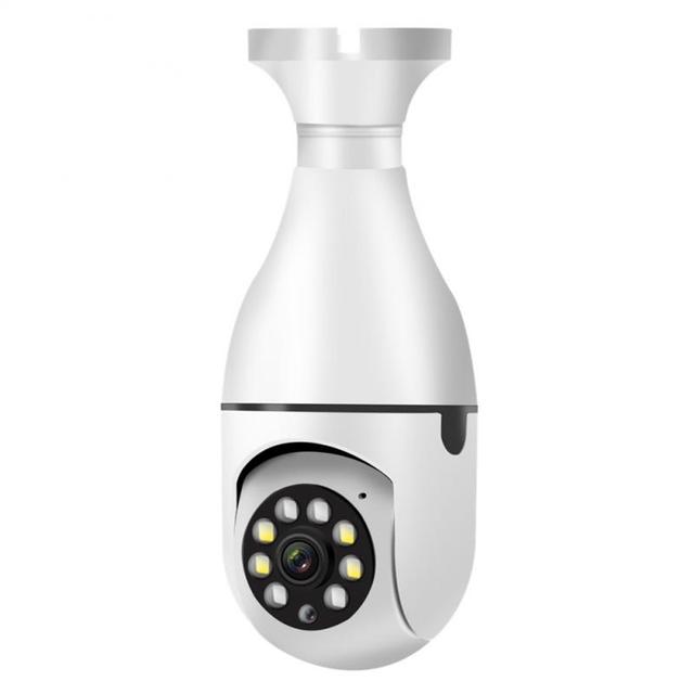 200W E27 Bulb Surveillance Camera With PTZ HD Infrared Night Vision Two Way Talk Baby Monitor Auto Tracking Home Security