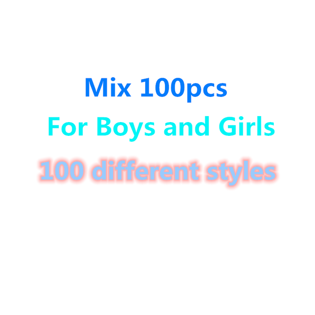 100pcs Cartoon Anime Boys Girls Shoe Accessories PVC Garden Shoes Decorations Fit Croc Jibz Charm Birthday Gift Mix 100 Styles