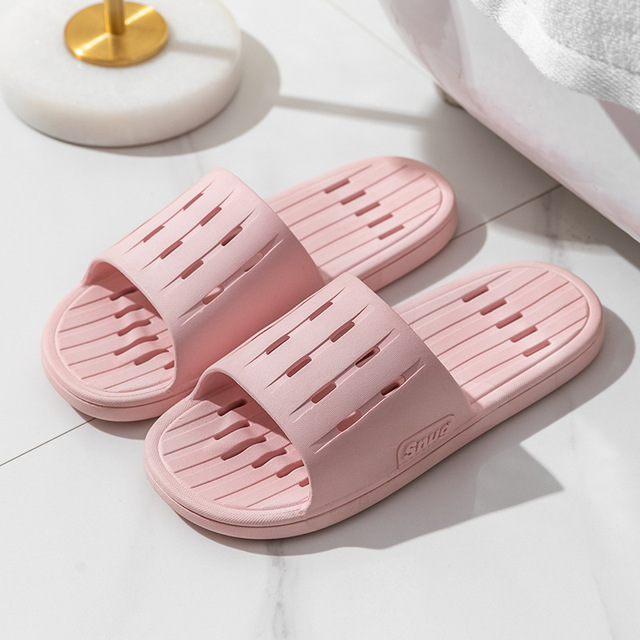 Bathroom Leakage Slippers Women Summer Indoor Bath Non-slip Quick-drying Shoes Couples Home Wear-resistant Sandals Slippers