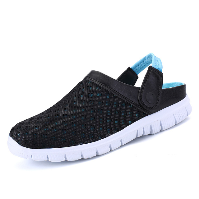 Unisex Summer Mesh Sandal Lightweight Breathable Outdoor Sneaker Slip-on Sneaker Beach Moccasin Shoe