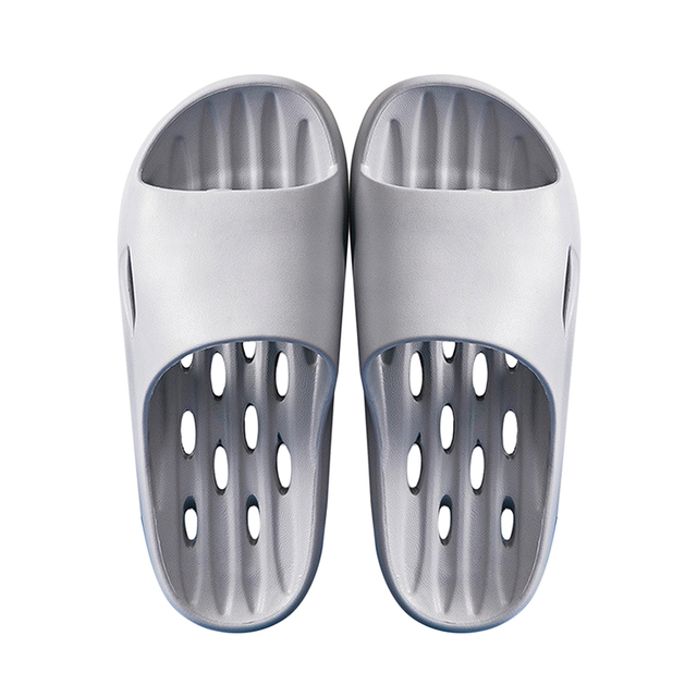 2022 Home Family Bath Shoes Indoor Non-slip Unisex Solid Soft Bottom Slippers Sandals Women and Men Slippers Flat Shoes