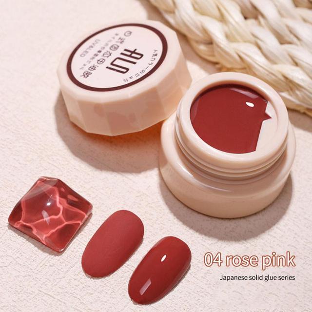 54 Colors Solid Cream Gel Nail Polish Long Lasting No Fade Semi Permanent Varnish Mix Nail Gel