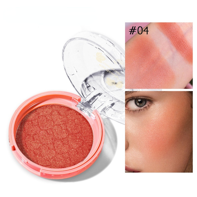 Multifunctional Makeup Palette Face Blusher Lightweight Matte Eyeshadow Palette Natural Face Blusher