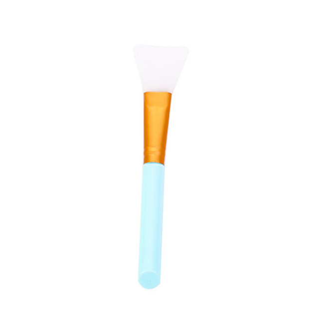 Foldable Silicone Face Mask Brush DIY Reusable Facial Mud Mixing Cosmetic Body Butter Tools Applicator Stick for Home Salon