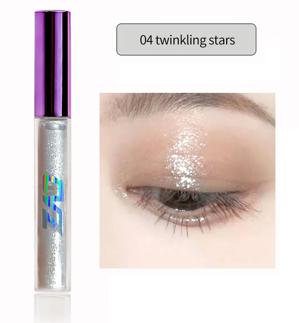 New Eyeshadow Glitter Waterproof Eyes Make Up Full Professional Pigment Liquid Shadow Beauty Makeup Cosmetics