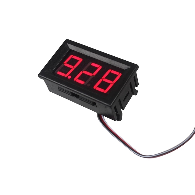 High Quality DC 100V 10A Voltmeter Ammeter Blue + Red LED Amp Dual Digital Volt Meter Scale