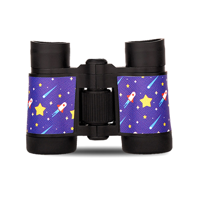 Professional 4X30mm Kids Binocular Telescope Children Educational Learning Telescope Bird Watching Folding Optics Telescope