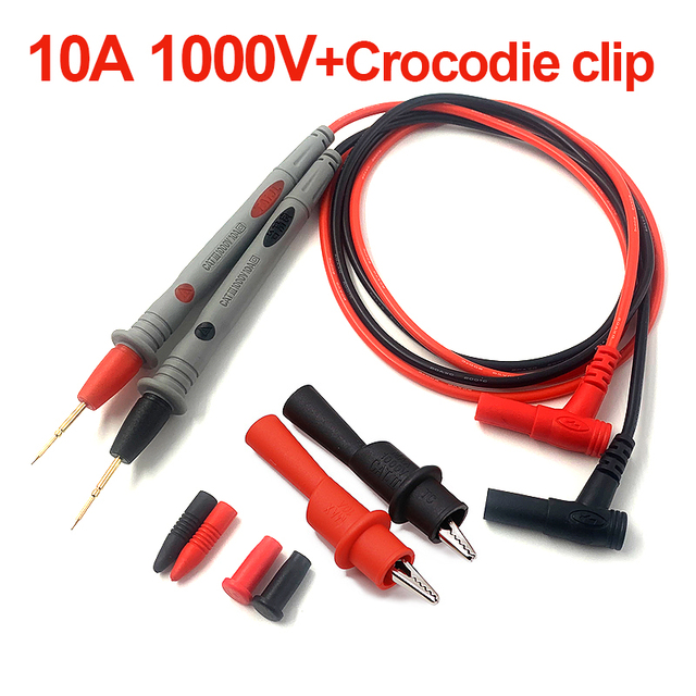 Universal Multi Test Connectors AC Cable DC 1000V 20A 10A CAT III Measuring Pen Probes for Testing Multi Meter Wire Tips