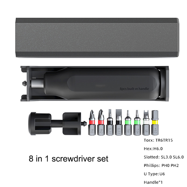 Multifunction Screwdriver Set 43 in 1 S2 Phillips Slotted Precision Screw Bit Driver Mobile Maintenance Notebook Tool Hand Tools