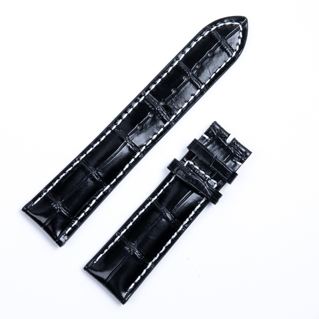 22mm 24mm for Breitling Strap Italy Genuine Cow Leather Watch Band Premier B01 Bentley Avenger Navitime 316L Pin Buckle Logo