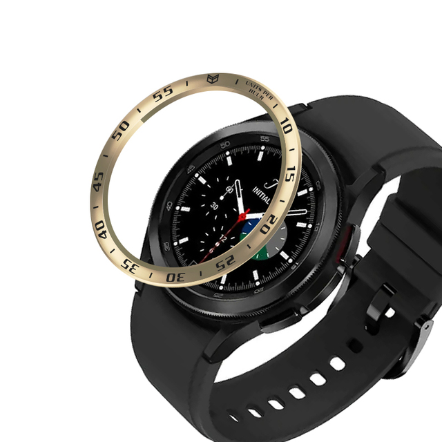 Circle Watch For Samsung Galaxy Watch 4 46mm 42mm Bezel Ring Design Protection Cover For Samsung Galaxy Watch 4 46mm 42mm