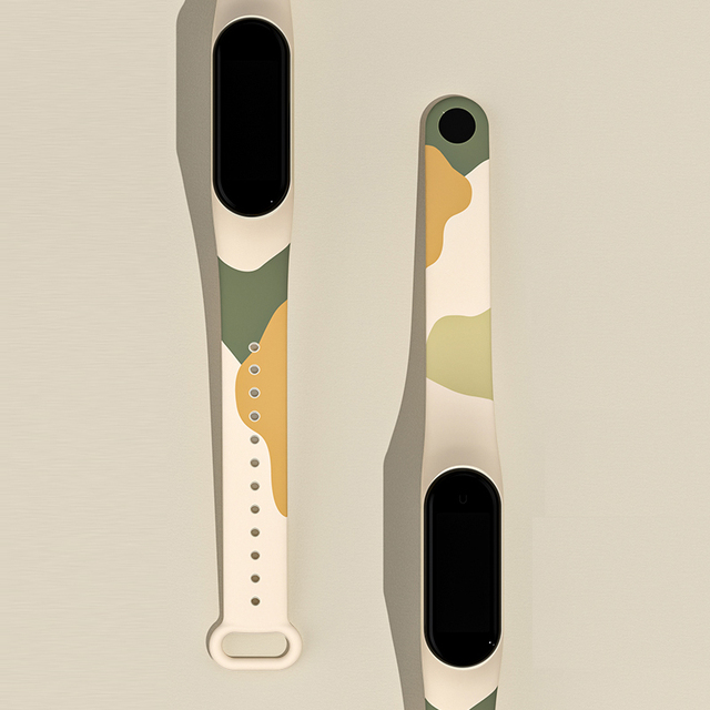 Morandi Color Strap For Xiaomi Mi Band 6 Wristband Accessories For Xiaomi Mi Band 6 5 4 3 Silicone Bracelet Replacement Strap