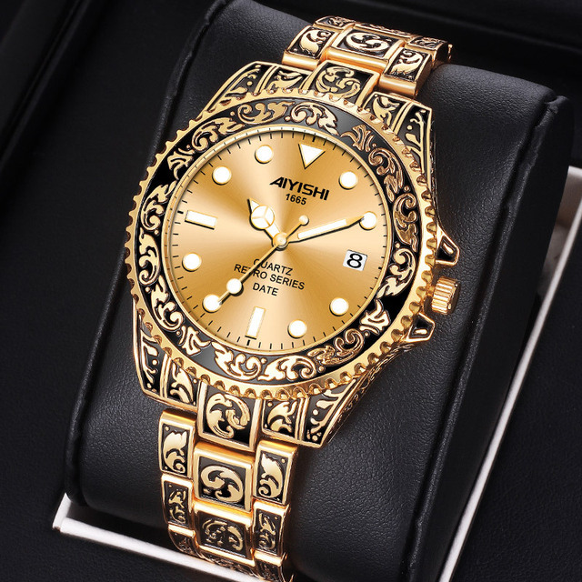 2022 New Fashion Men's Watches Luxury Quartz Wristwatches Waterproof Automatic Date Men Business Watches Men's Watches