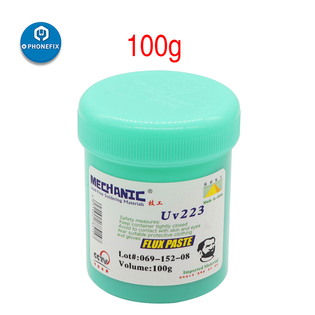 Mechanical UV223 UV559 10CC/100G No Cleaner SMD Soldering Resistant Paste for iPhone Soldering Repair Lead Free Soldering Flux Consumables