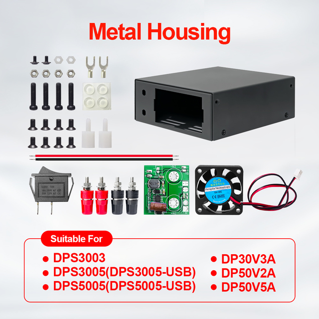 RD DP and DPS power transformer box, constant voltage housing, digital control, box only