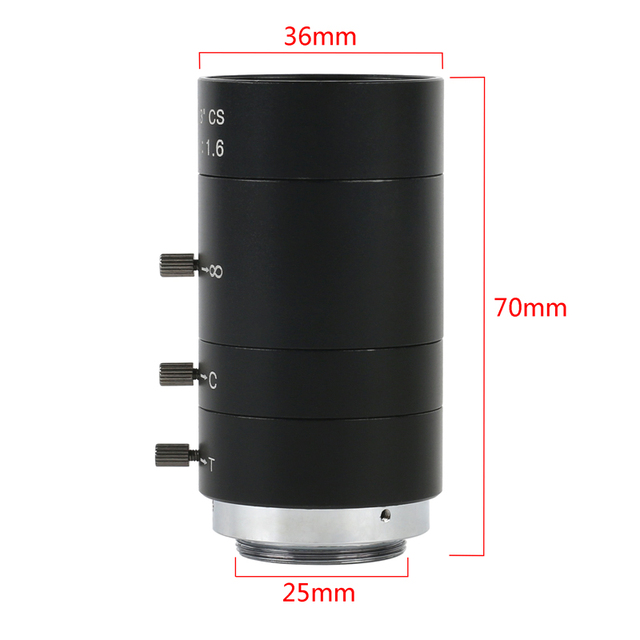 30MP 2K HDMI USB Digital Video Camera Microscope Cantilever Universal Bracket Table Stand 6-60mm Focal Length Zoom C Mount Lens