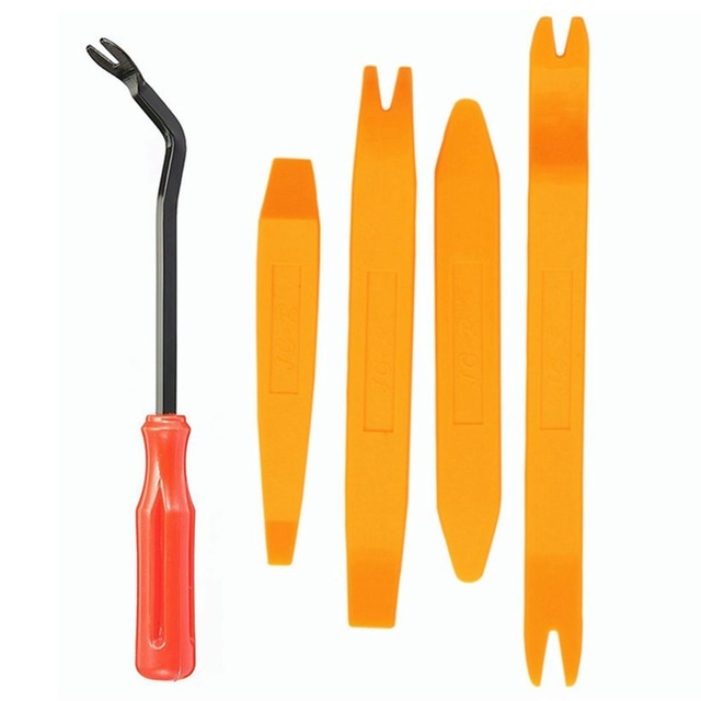 Auto Door Clip Trim Panel Removal Tool Kits Navigation Blades Disassembly Plastic Car Interior Seesaw Conversion Repair Tool