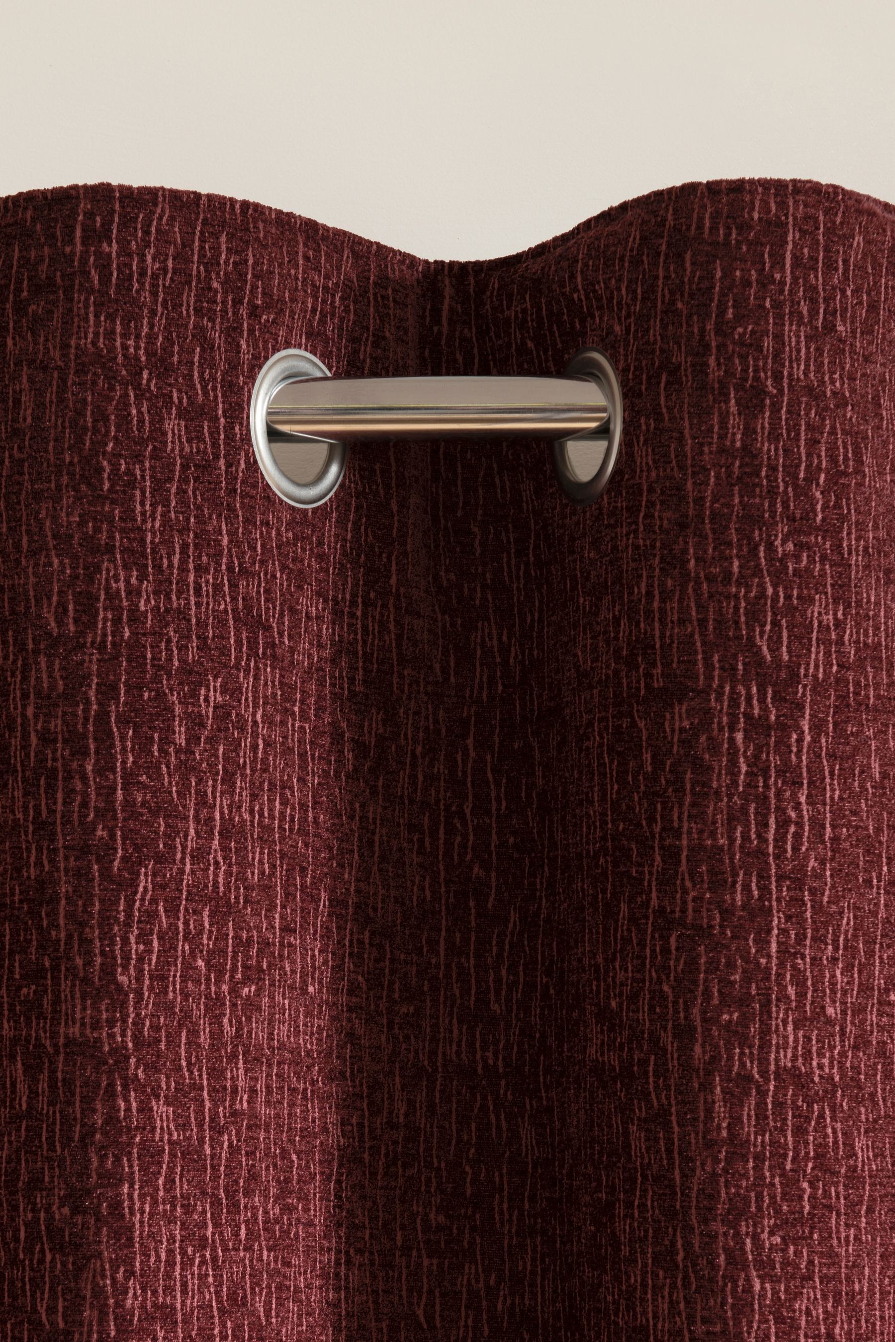 Heavyweight Chenille Curtains Eyelet Lined