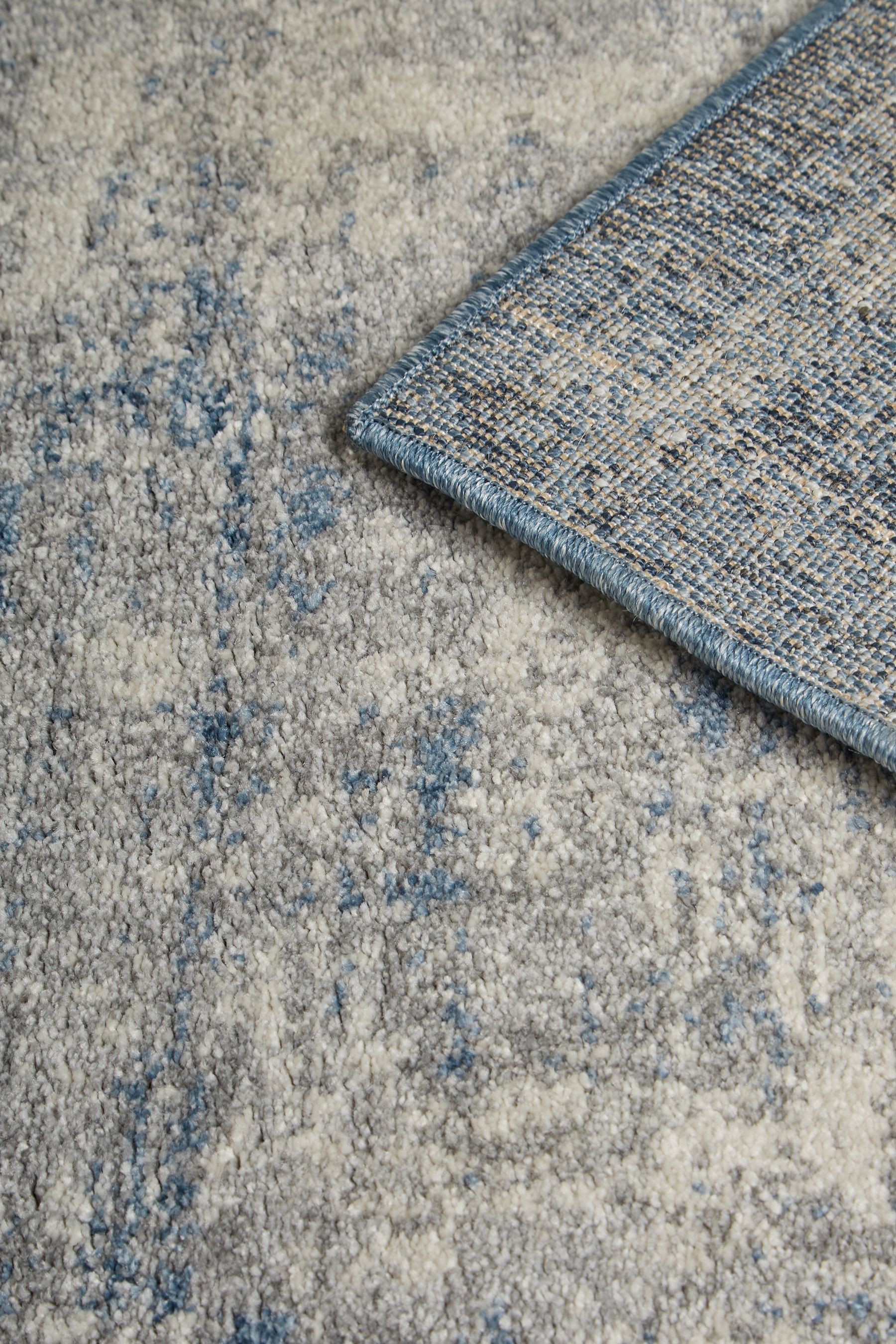 Textured Border Rug