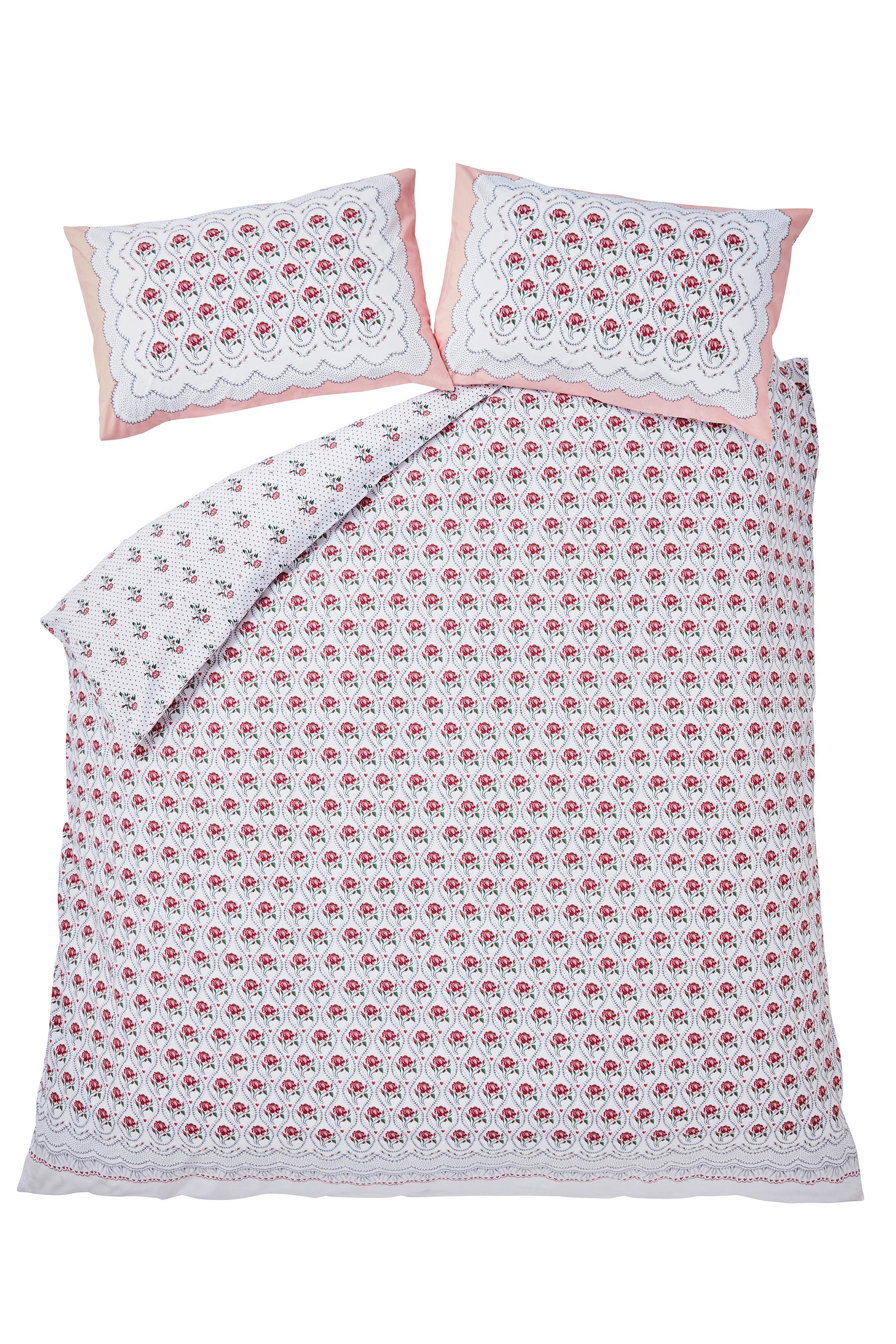 Cath Kidston Cherished Duvet Cover and Pillowcase Set