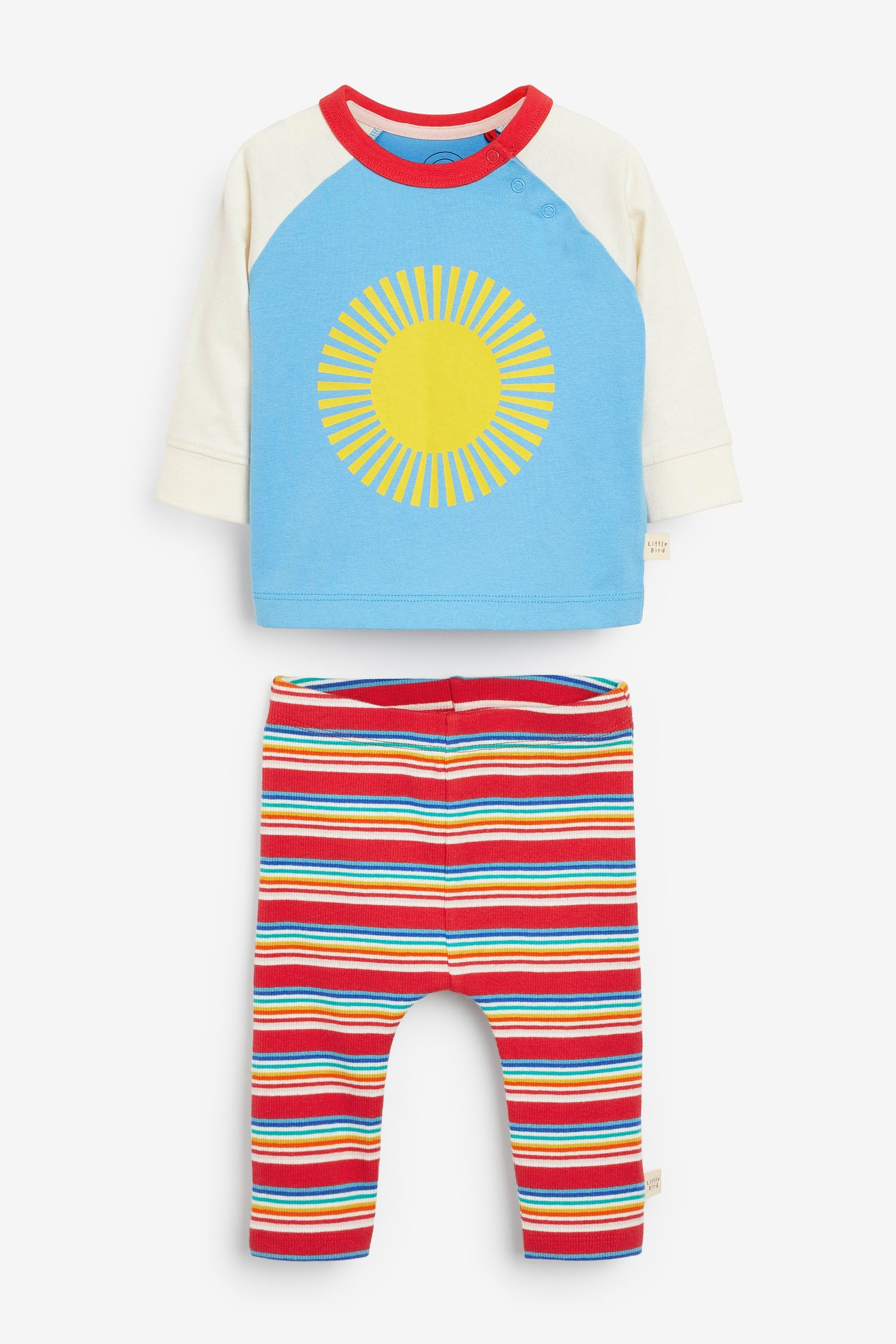 Little Bird Baby Jersey T-Shirt And Leggings Set