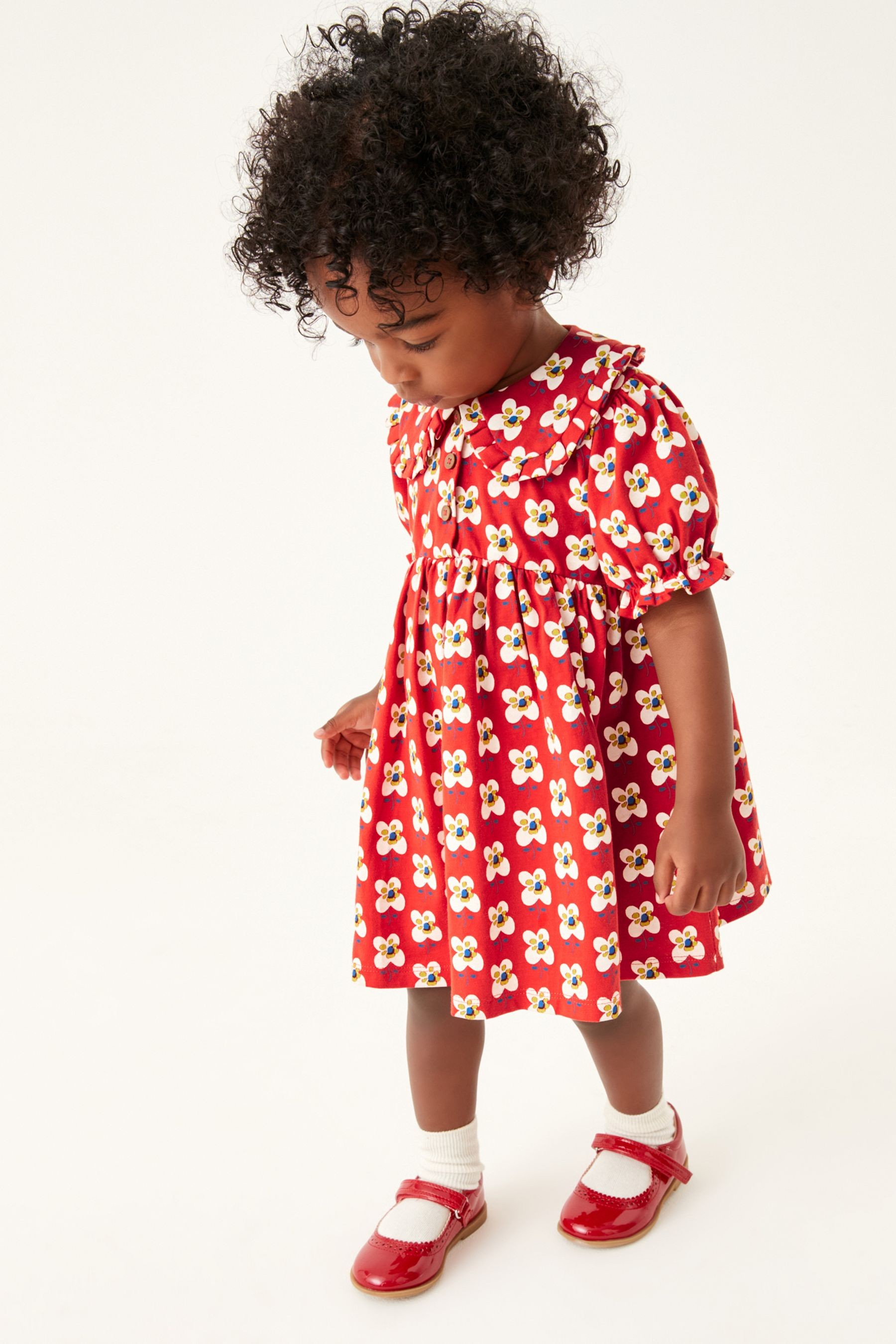 Jersey Collared Tea Dress (3mths-7yrs)