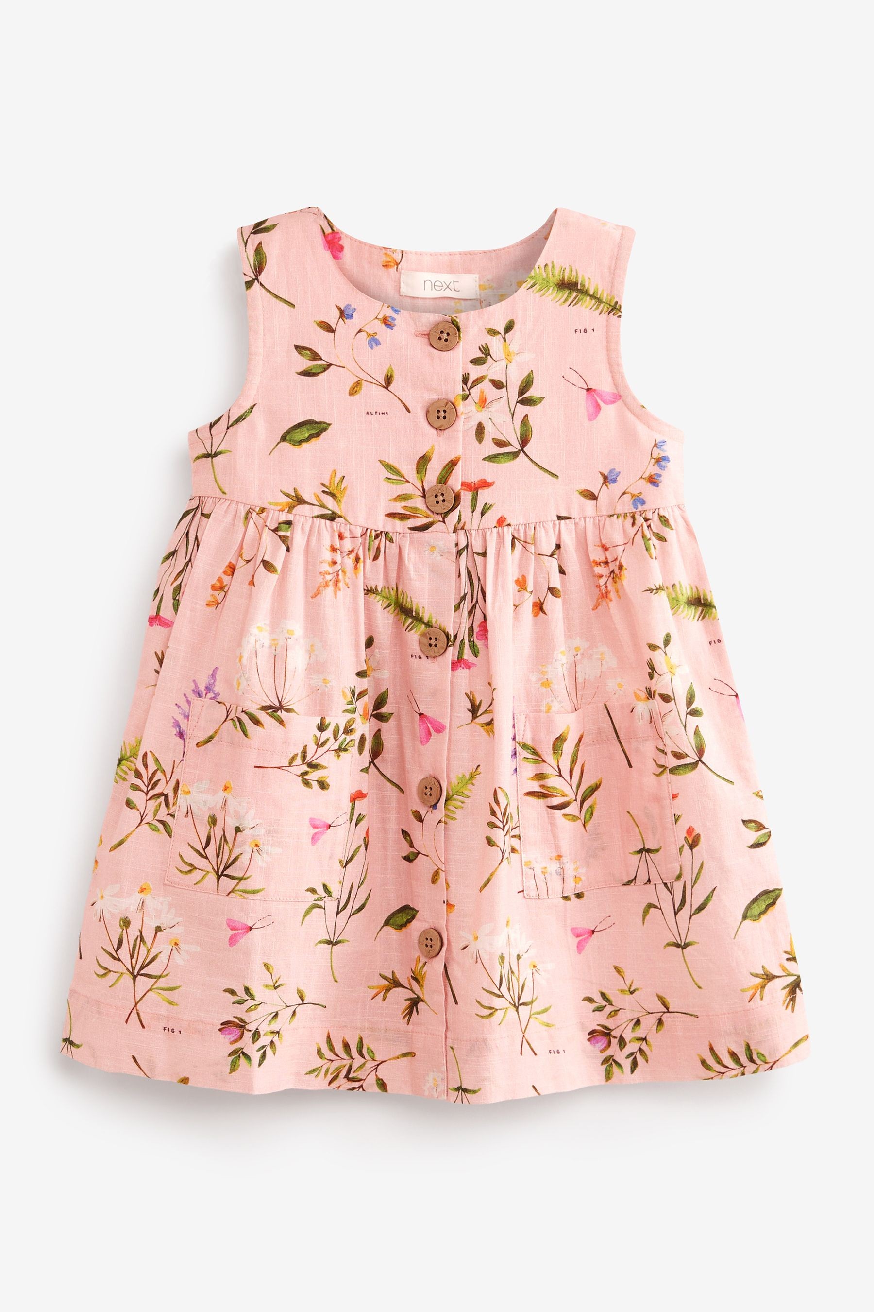 Cotton Sleeveless Dress (3mths-8yrs)