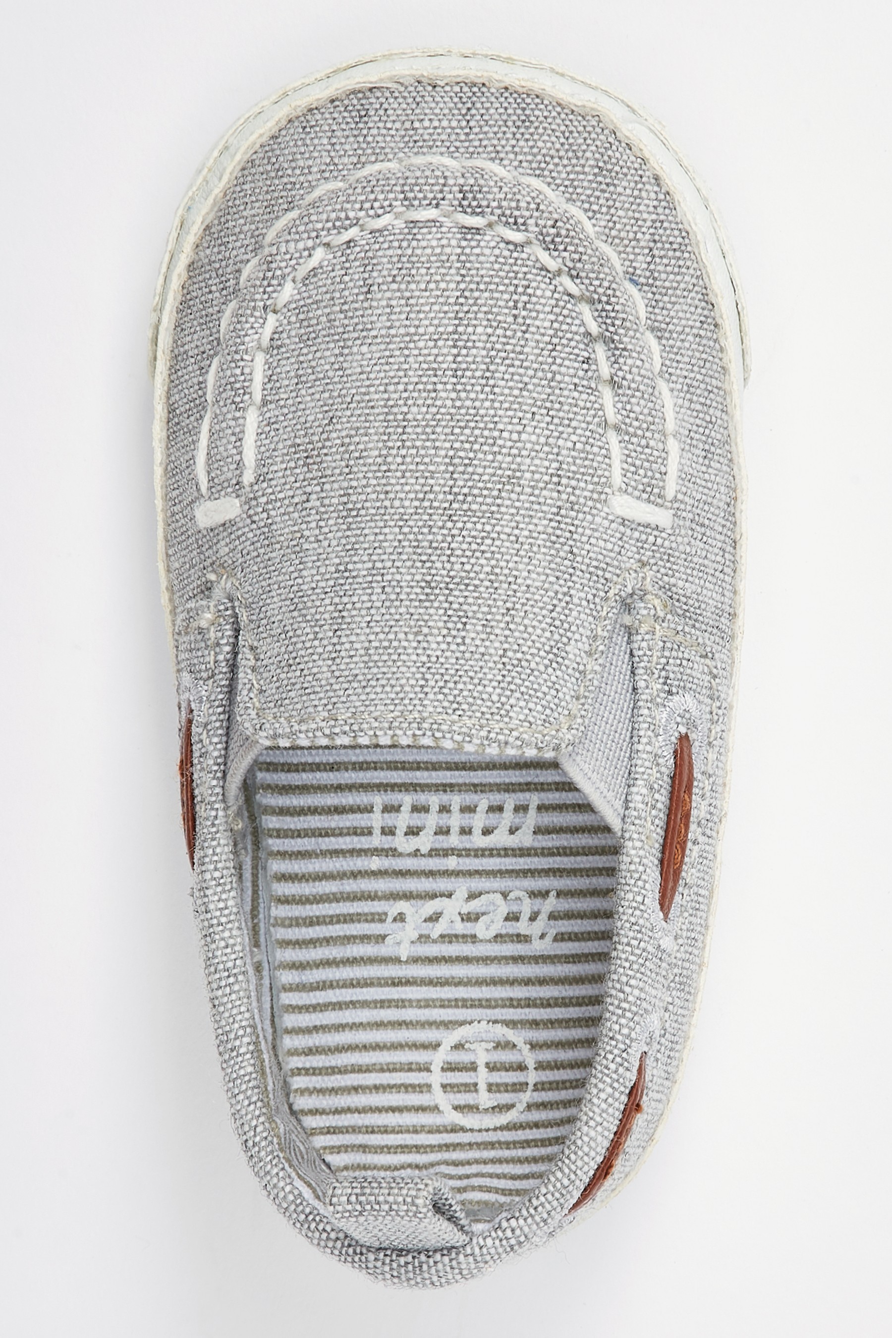 Baby Pram Slip-On Boat Shoes (0-24mths)