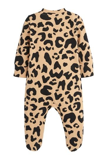 Myleene Klass Baby Animal Print Sleepsuits 2 Pack