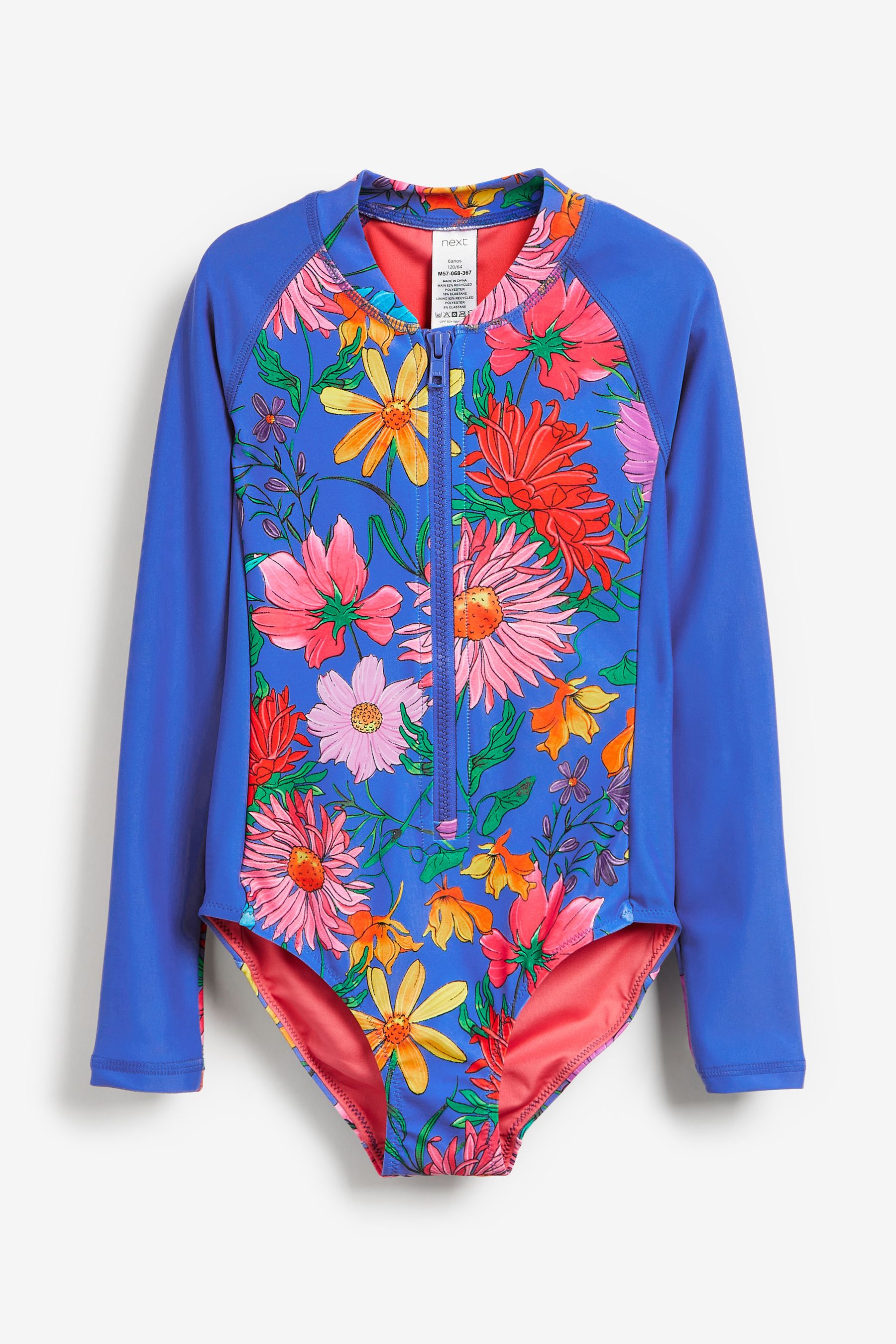 Long Sleeved Swimsuit (3-16yrs)