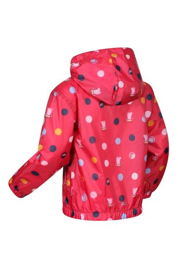 Regatta Pink Peppa Pig™ Muddy Puddle Waterproof Jacket