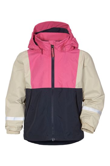 Didriksons Girls Pink Block Jacket