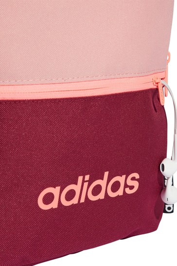 adidas Kids Burgundy Classic Linear Backpack