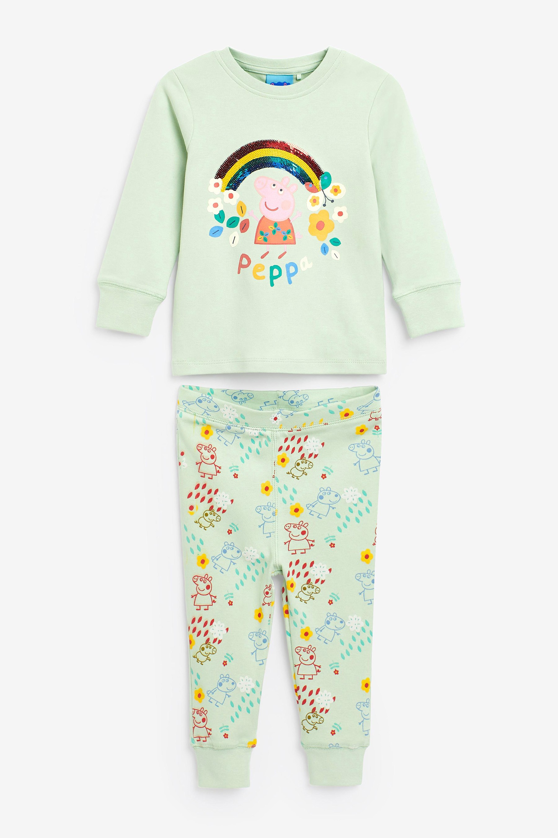 2 Pack Peppa Pig Snuggle Fit Pyjamas (9mths-6yrs)