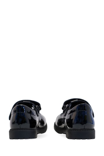 Start-Rite Liberty Black Patent Leather T-Bar Shoes