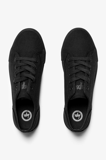 Hype. Kids Black Pump Trainers