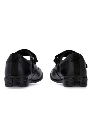 Start-Rite Pump Black Leather Mary Jane School Shoes