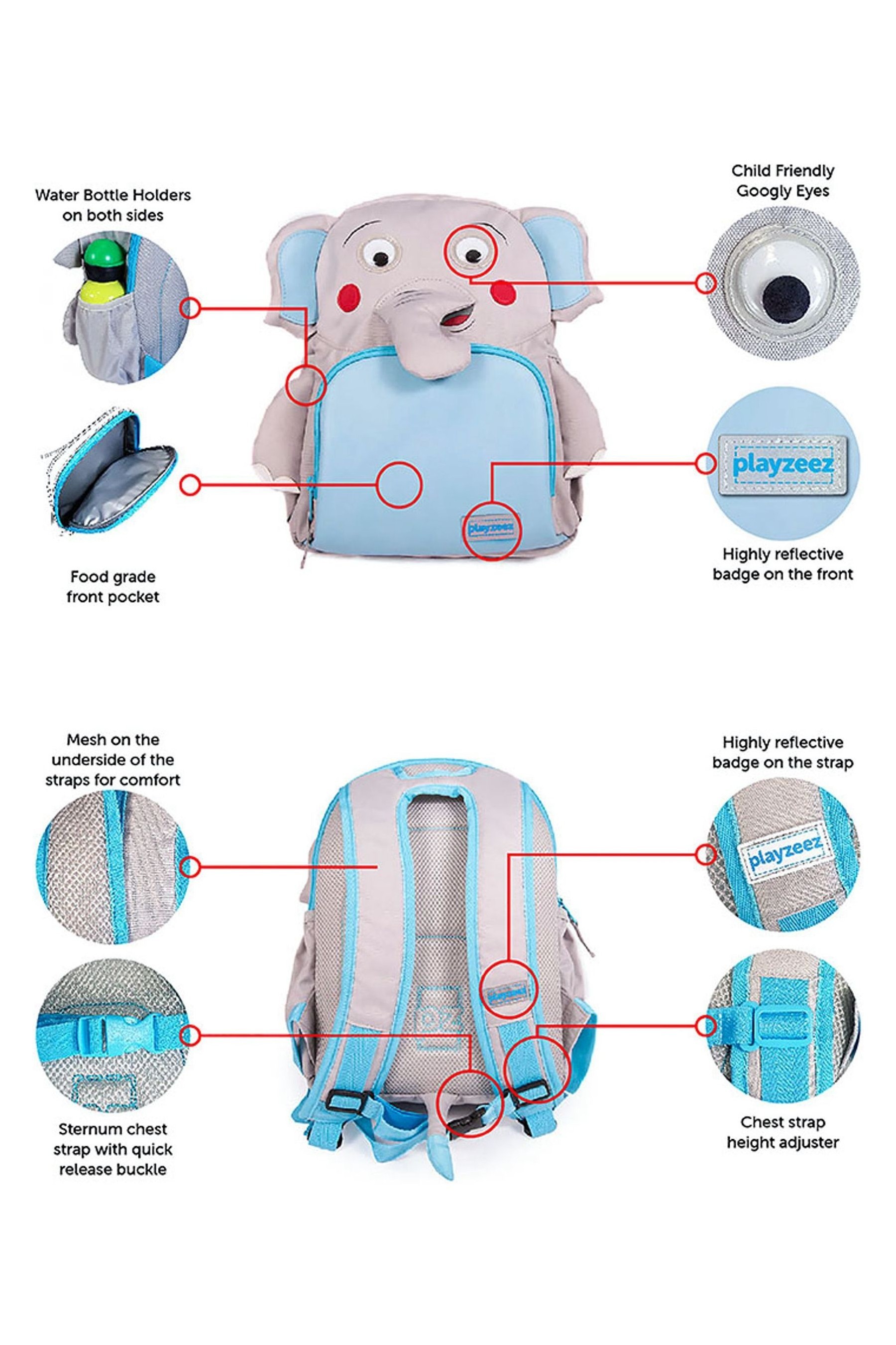 Playzeez Bubbles The Elephant Bag