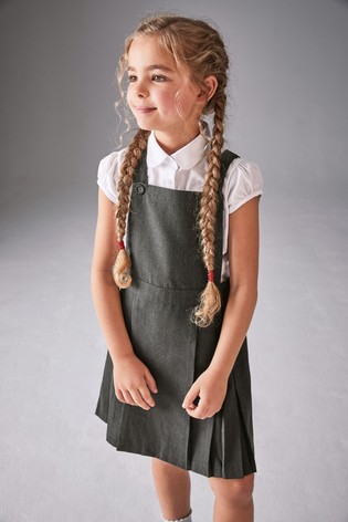 Pleated Tabard Pinafore (3-14yrs)