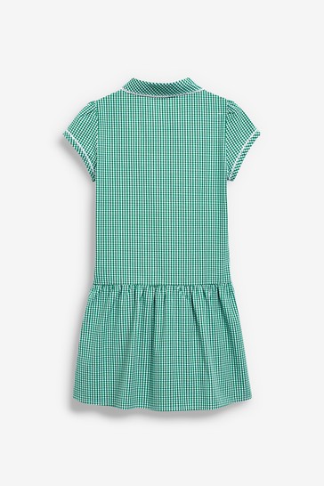 Drop Waist Gingham School Dress (3-14yrs)